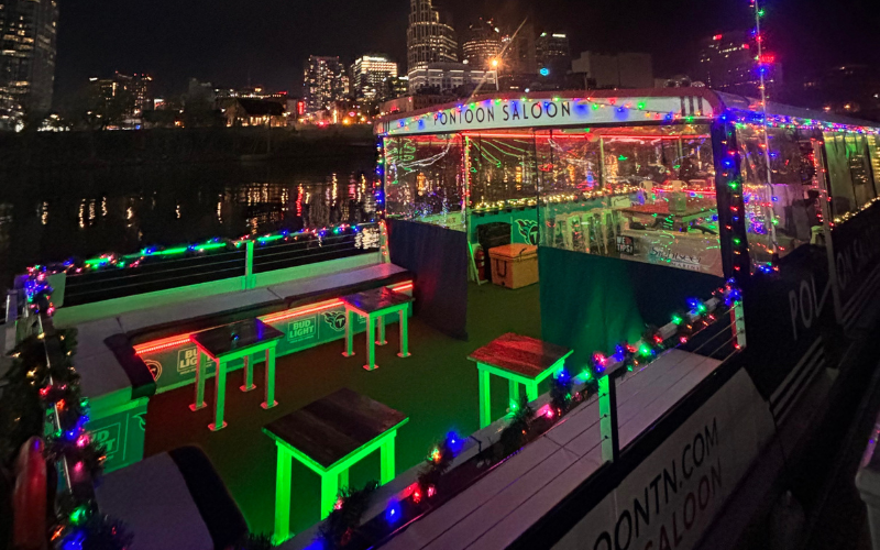 5 pontoon saloons holiday cruises